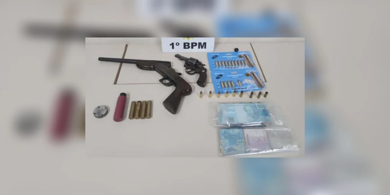 Dupla é detida após atirar em via pública nos Periquitos, em PG