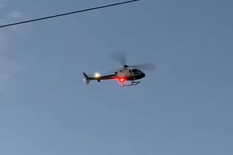 Com ajuda de helicóptero, policia faz operação integrada em Palmeira
