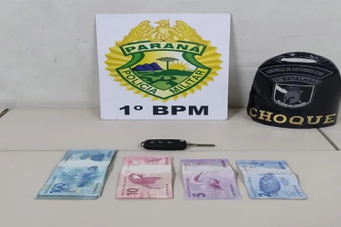 PM detém suspeito de assalto a comércio em Carambeí