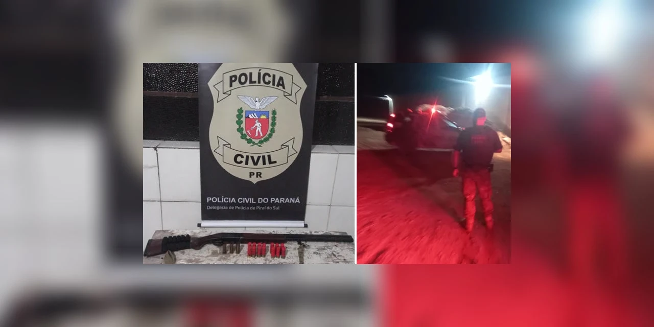 Polícia Civil prende duas pessoas por desvio de carga e prende receptador, em Piraí do Sul