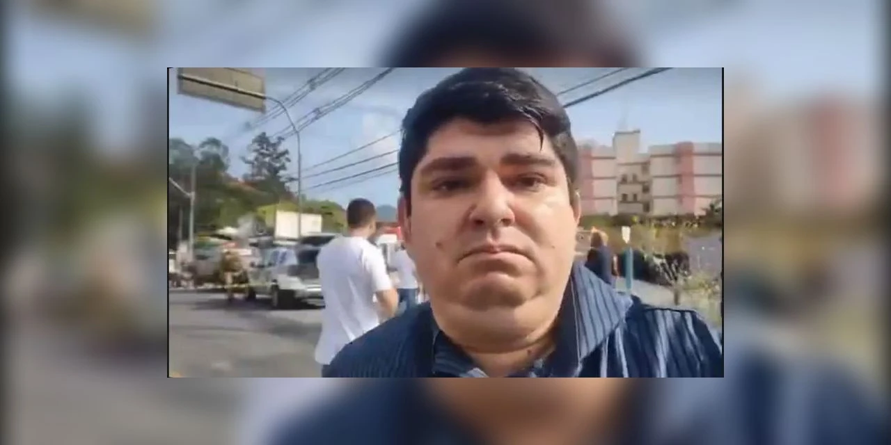 Repórter chora durante ataque a creche em Blumenau e encerra transmissão; veja!