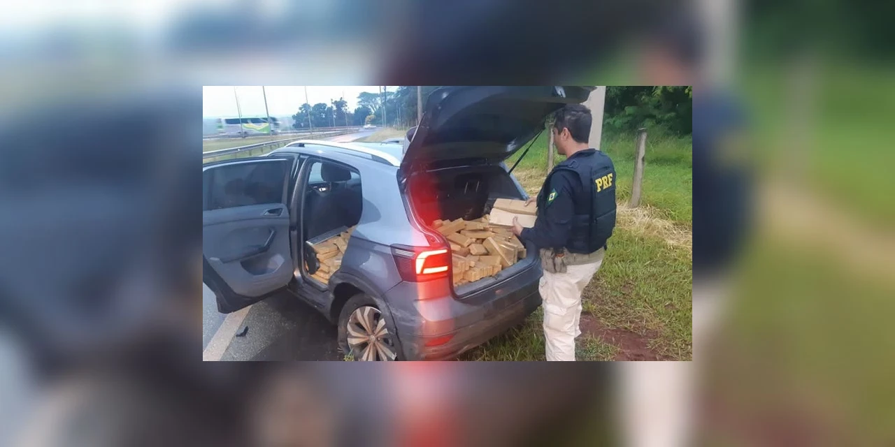 PRF apreende no Paraná quase 4 toneladas de maconha durante Operação Semana Santa