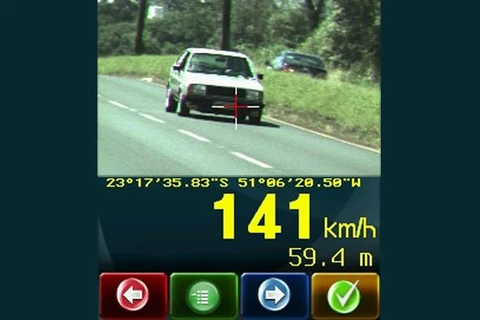 Gol quadrado é flagrado a 141km/h em rodovia do Paraná