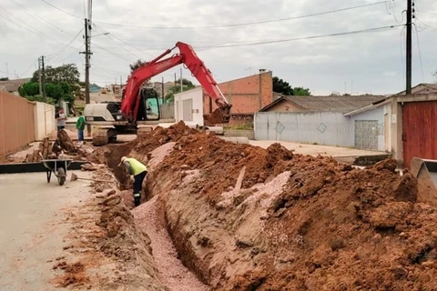 Prefeitura investe R$ 1,8 mi em pavimentação no Santa Bárbara