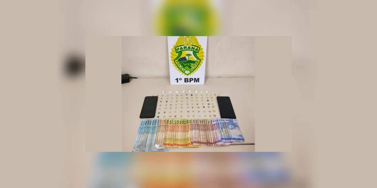 Homem é preso com pedras de crack suspeito de tráfico de drogas, em PG