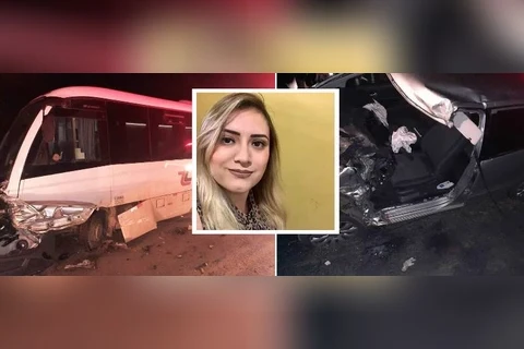 Enfermeira do SAMU morre após colisão entre ônibus e automóvel, em imbaú