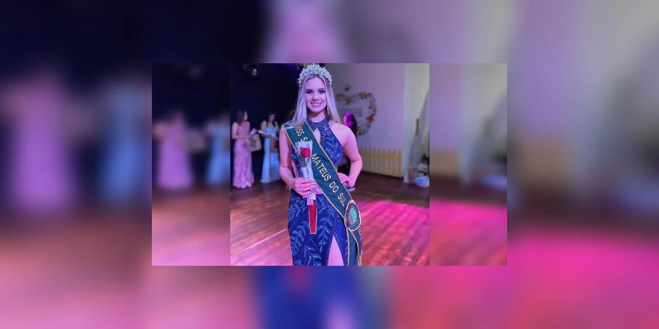 Jenifer Jaworski de São Mateus do Sul é eleita Miss Paraná 2023