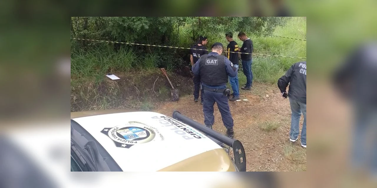 GCM encontra ossada humana enterrada em matagal