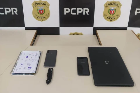 Polícia identifica adolescentes que faziam ameaças de ataques a escolas, em Castro