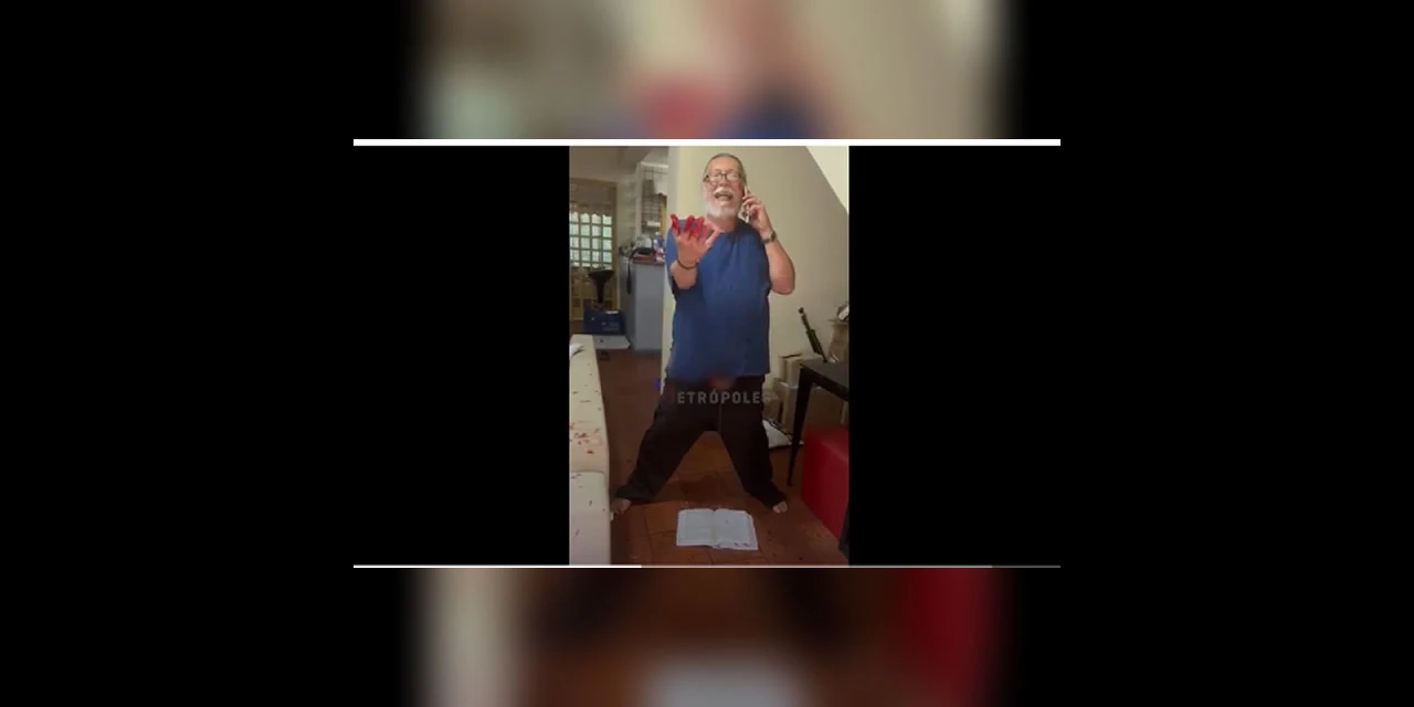 VÍDEO: Perito Ricardo Molina urina em bíblia e xinga mulher: "Morre, vagabunda"