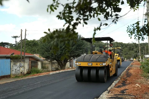 Obras do Programa Asfalto Novo PG avançam na região das vilas Cipa e Pina