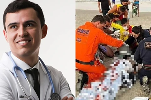 Médico de Maringá morre afogado em praia de SC