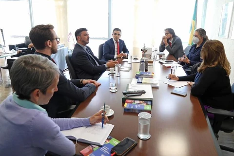 Em Brasília – Ede Pimentel busca recursos para o esporte