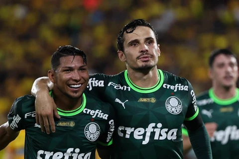 Palmeiras vence Barcelona no equador pela libertadores e iguala pontuação do cabeça-de-chave