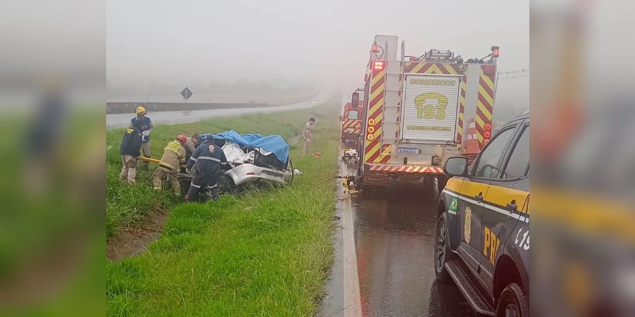 AGORA: Grave acidente na BR-376 mobiliza equipes de resgate em Ponta Grossa