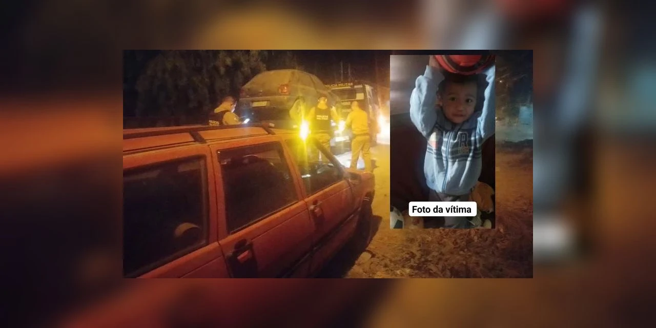 Motorista é preso por dirigir embriagado e sem CNH após atropelar e causar a morte de criança em Imbituva