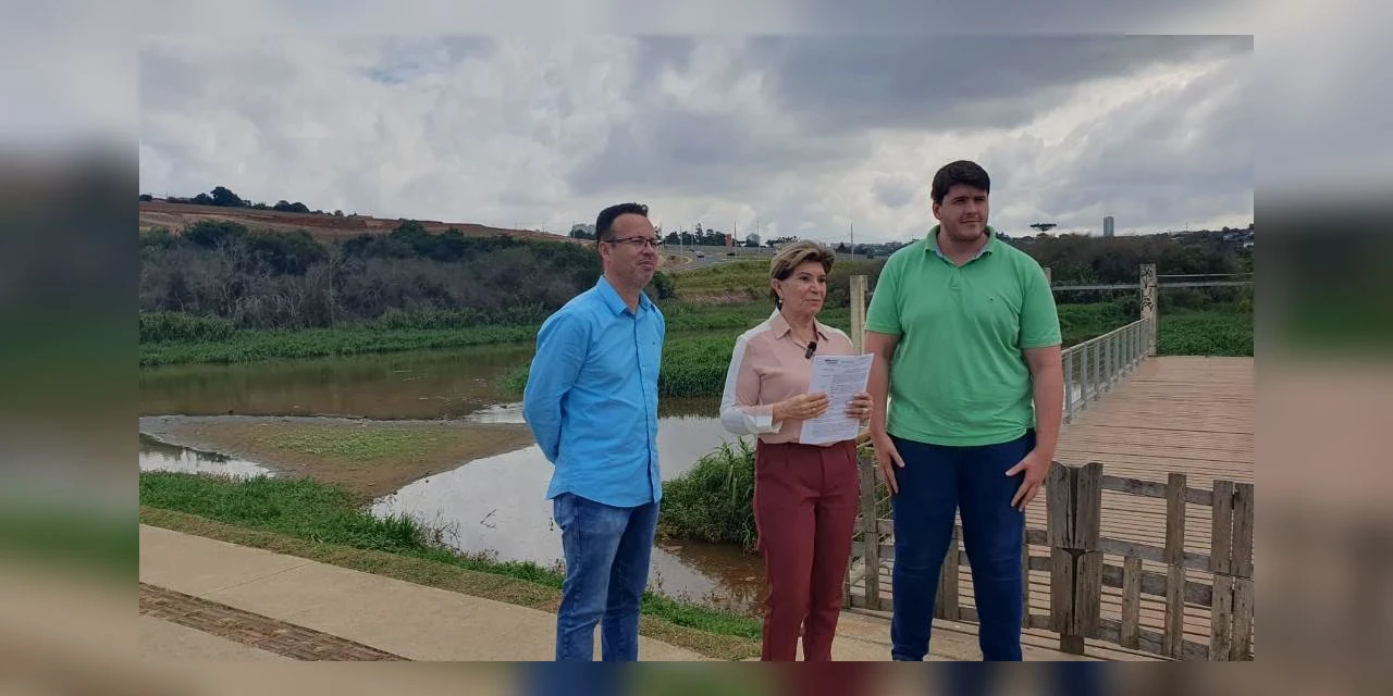 Prefeita Elizabeth assina ordem de serviço para obras do segundo Lago de Olarias