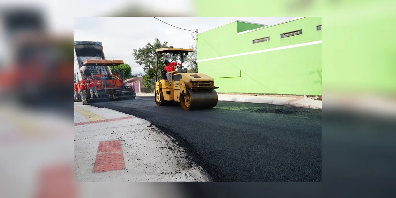 Prefeitura avança com obras de pavimentação no Santo Antônio