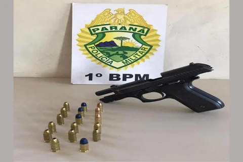 Homem é detido com pistola 9mm no Contorno, em PG