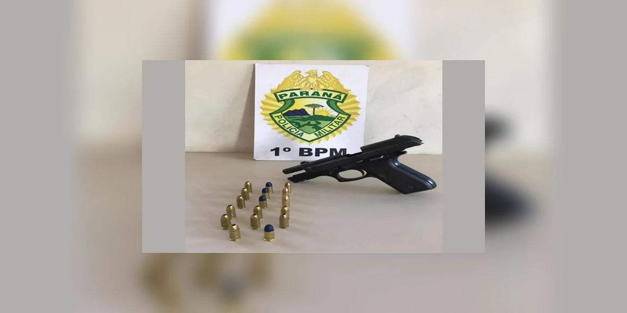 Homem é detido com pistola 9mm no Contorno, em PG