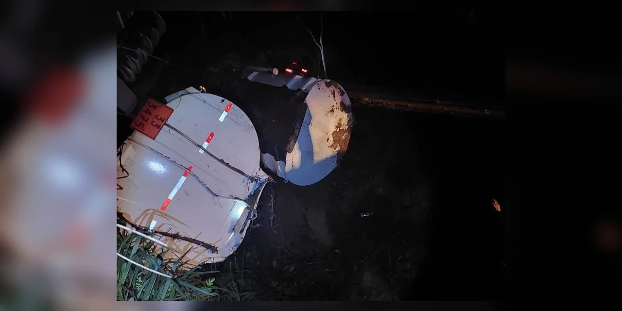 Caminhoneiro morre após acidente na PR-160, em Prudentópolis