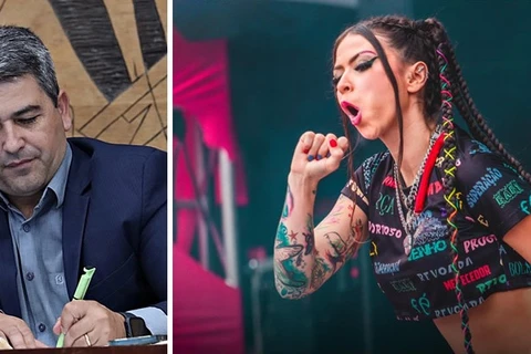 Vereador Ezequiel pede cancelamento de show da MC Pipokinha em Ponta Grossa