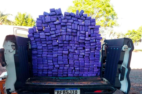 Operação policial em fronteiras e divisas apreende 186 quilos de drogas no Paraná