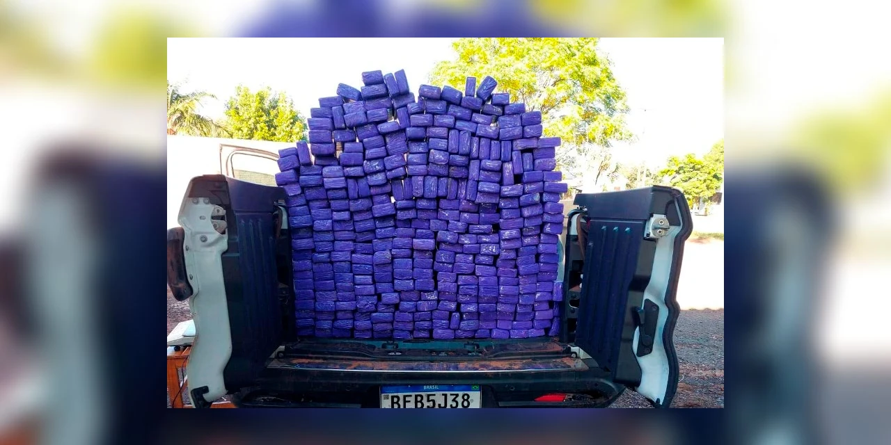 Operação policial em fronteiras e divisas apreende 186 quilos de drogas no Paraná