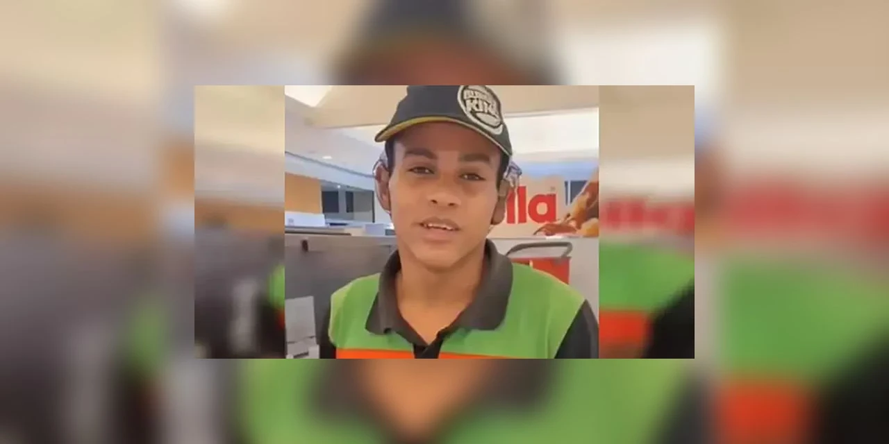 Funcionário do Burger King diz ter urinado na roupa por não poder deixar quiosque; vídeo