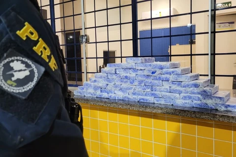 PRF prende casal com mais de 50 quilos de cocaína no Paraná; assista