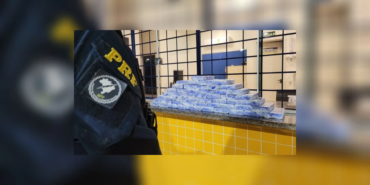 PRF prende casal com mais de 50 quilos de cocaína no Paraná; assista