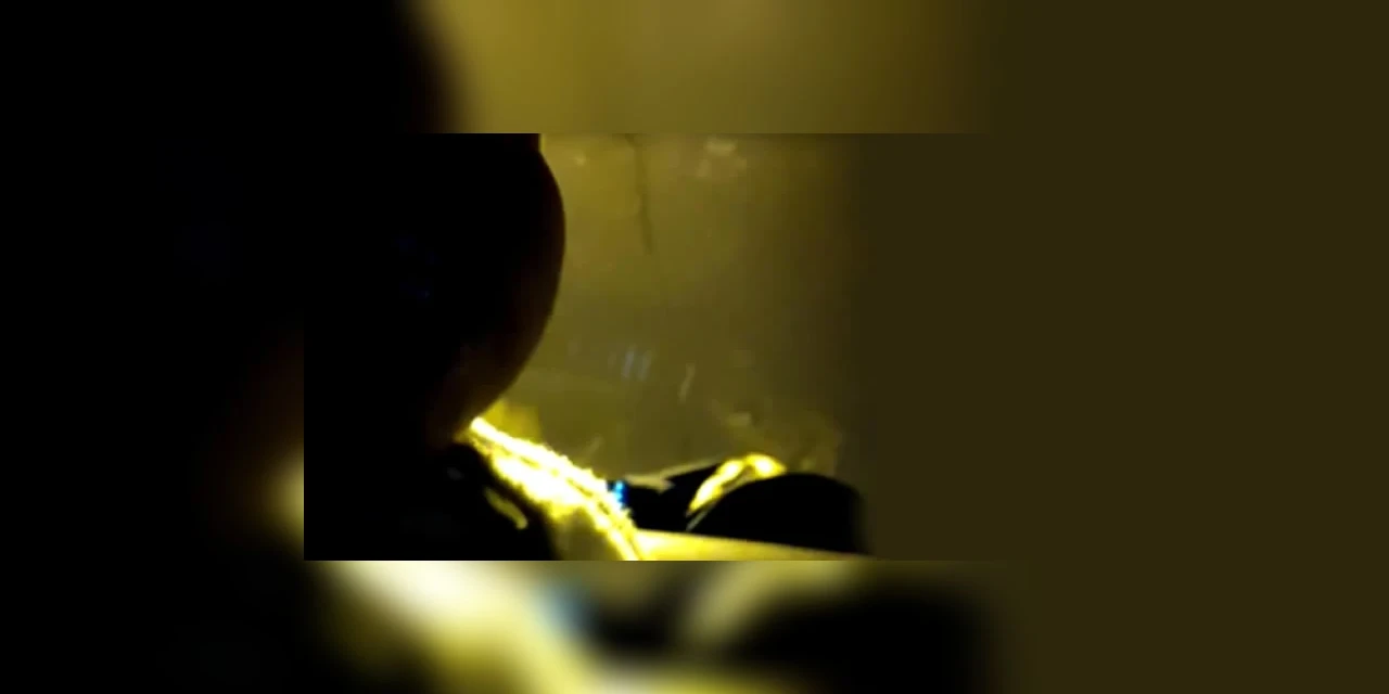 Vídeo mostra bebê sendo salvo por PRF após se engasgar, em PG