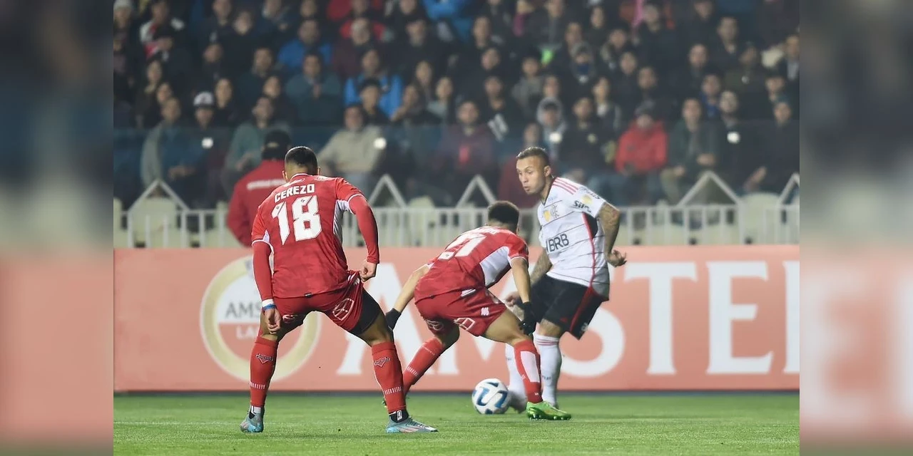 Flamengo abre o placar no Chile, mas acaba cedendo empate para Ñublense na Libertadores
