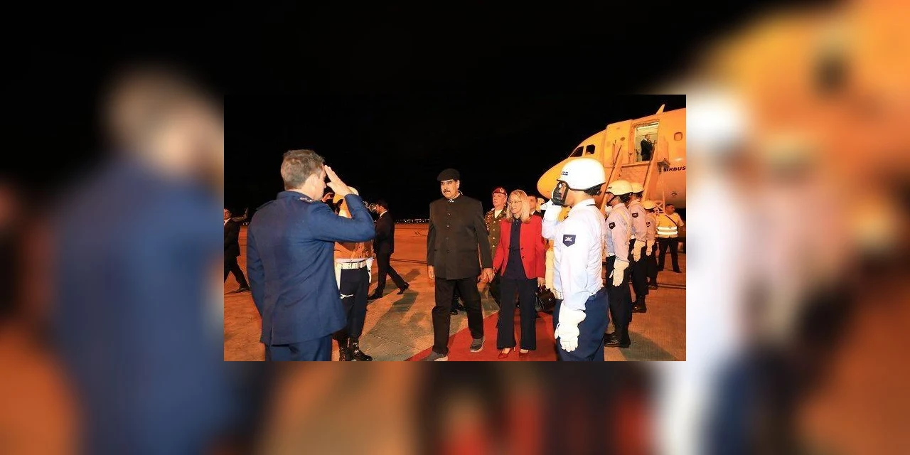 Ditador Nicolás Maduro chega no Brasil para encontro com Lula