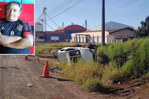 Homem morre após carro capotar na BR-153 em Imbituva