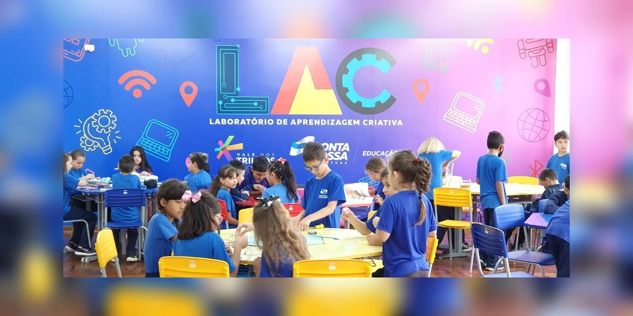Laboratórios de Aprendizagem Criativa já atendem 4,5 mil alunos em PG