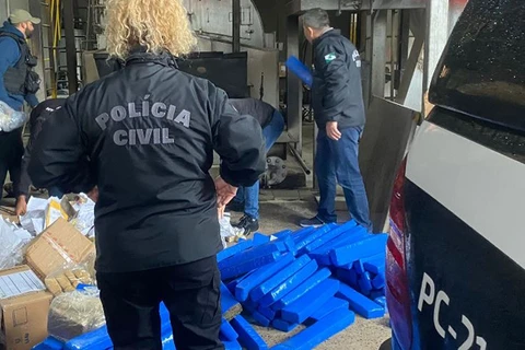 PCPR incinera mais de 350 quilos de drogas em Ponta Grossa