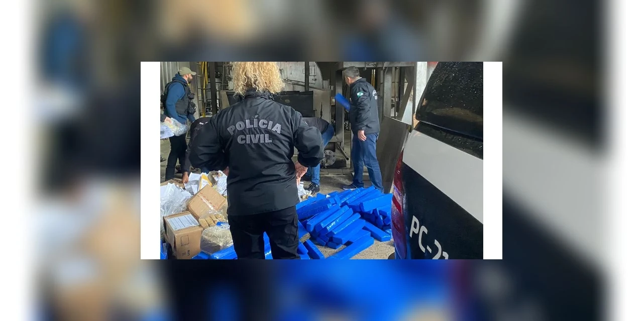 PCPR incinera mais de 350 quilos de drogas em Ponta Grossa