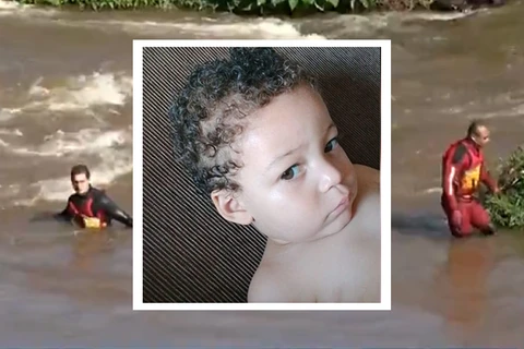 Corpo de bebê desaparecido é encontrado pelos bombeiros, em Londrina