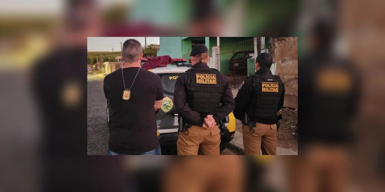 PCPR e PMPR prendem suspeito de roubo em menos de duas horas após o crime