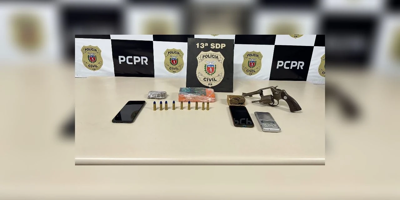 Adolescente é preso acusado de tráfico de drogas e tentativa de homicídio em PG