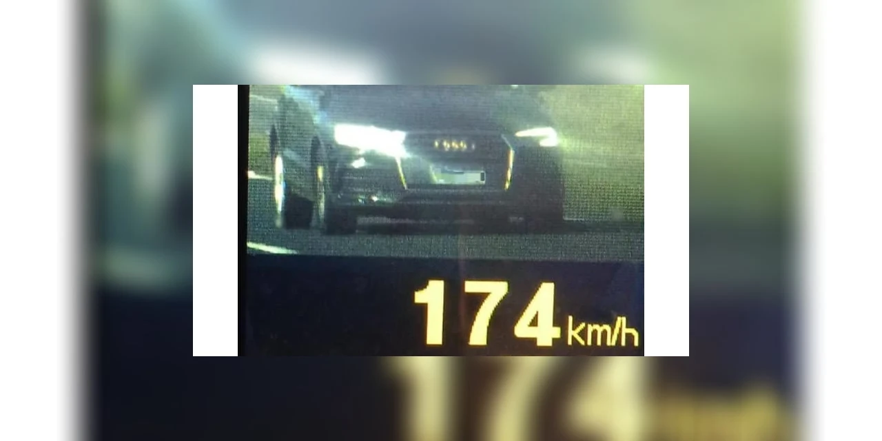 Fiscalizações de velocidade flagram automóveis acima de 170 km/h em PG e região