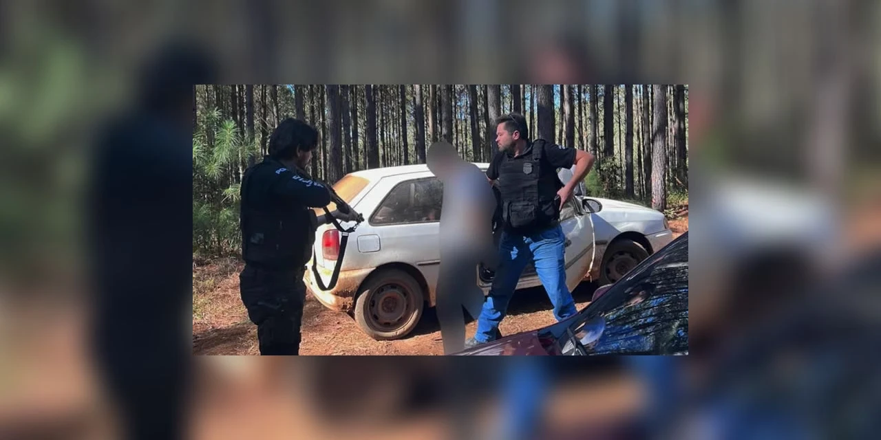 Polícia civil prende foragido por tentativa de homicídio, em Teixeira Soares