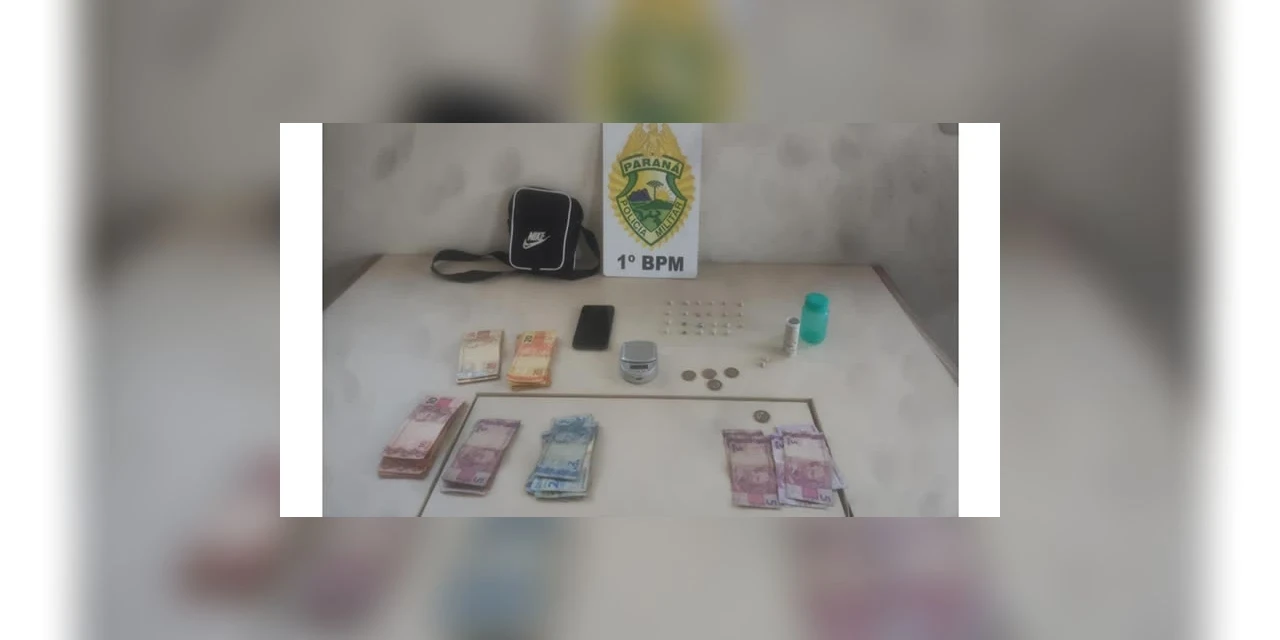 Casal é preso suspeito de tráfico de drogas em bairro de PG
