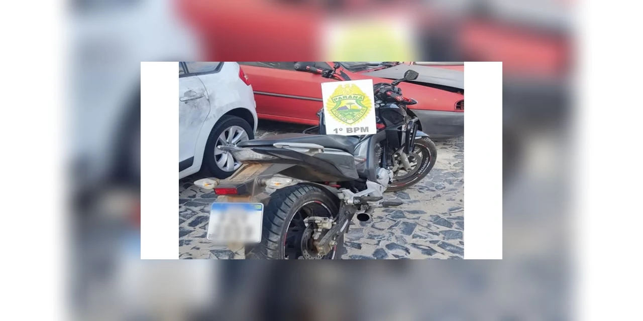Motocicleta furtada em Palmeira estava sendo vendida na internet, em PG