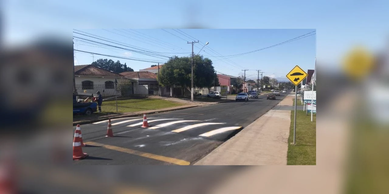 Prefeitura vai intensificar sinalização horizontal da cidade