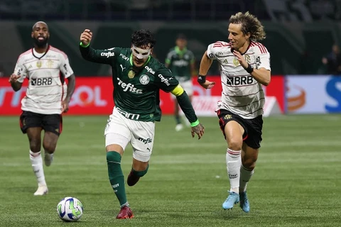 Flamengo e Palmeiras empatam por 1 a 1 no Allianz Parque