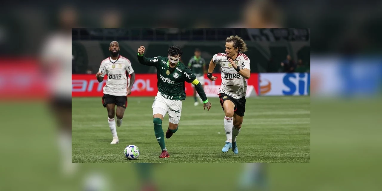 Flamengo e Palmeiras empatam por 1 a 1 no Allianz Parque