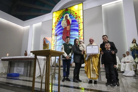 Bispo Dom Sérgio recebe homenagem da Câmara Federal