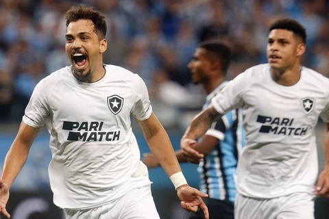 Botafogo vence Grêmio dentro da Arena e abre dez pontos de vantagem na liderança